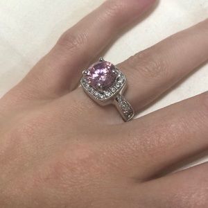 Pink jewel ring